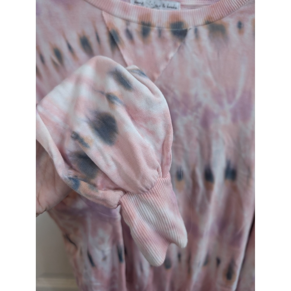 Young Fabulous & Broke Juliette Tie Dye Sweatshirt Womens Pullover NWT - Size XS - Picture 7 of 7